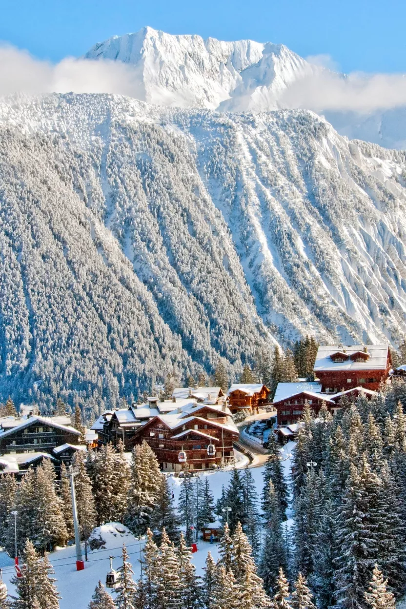 Vallée Alpine avec de nombreux chalets de luxe Rising Stone